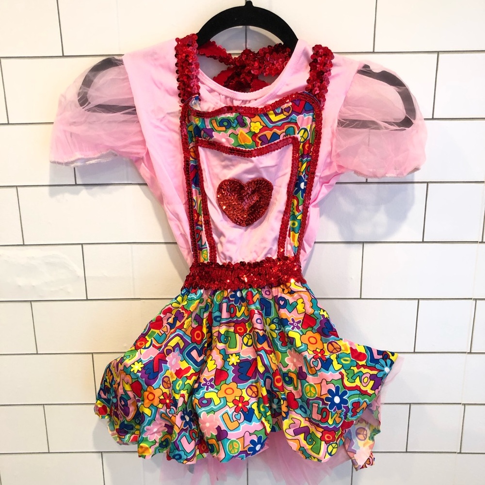 Girls dance costume
